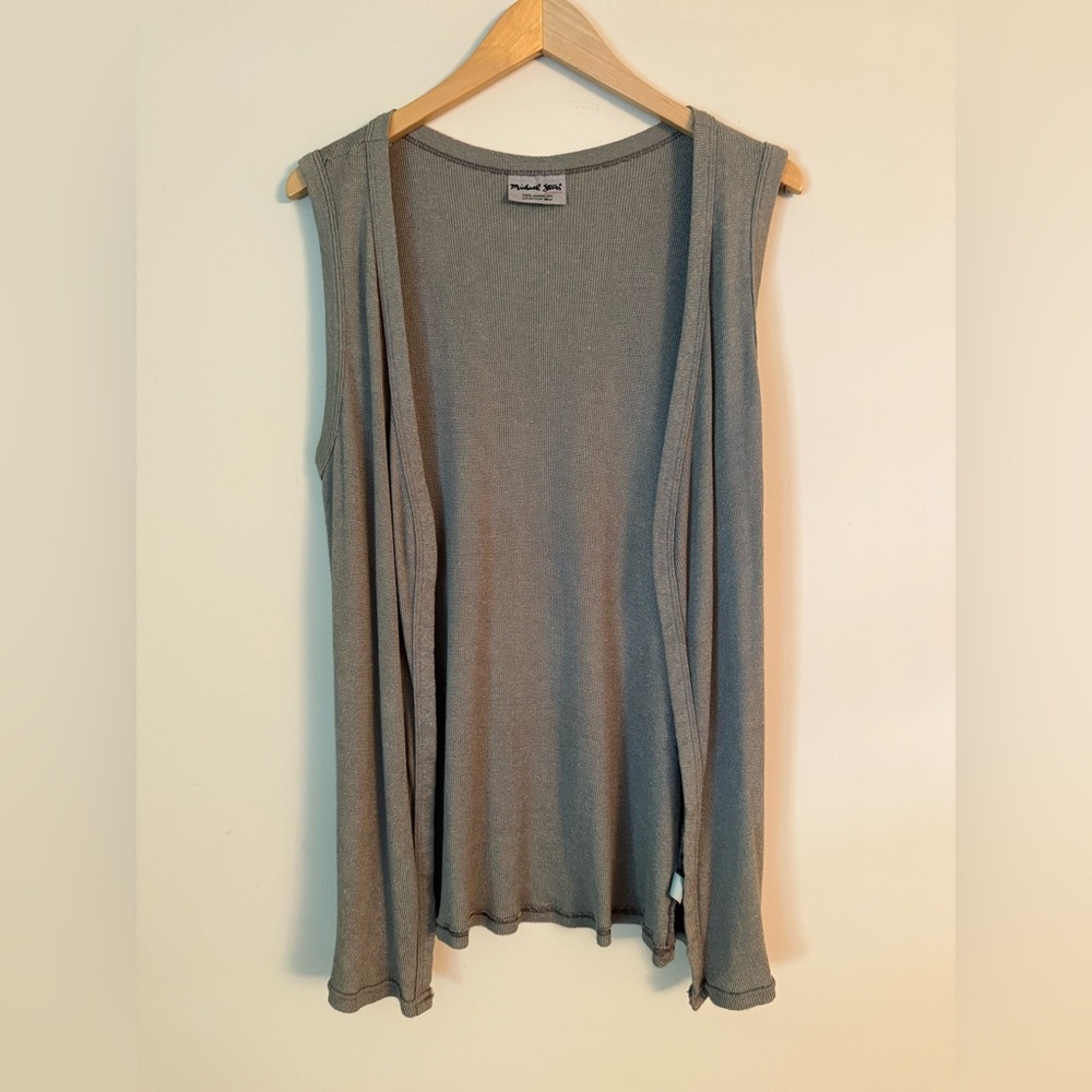 Michael Stars Gray Knit Top/Vest
